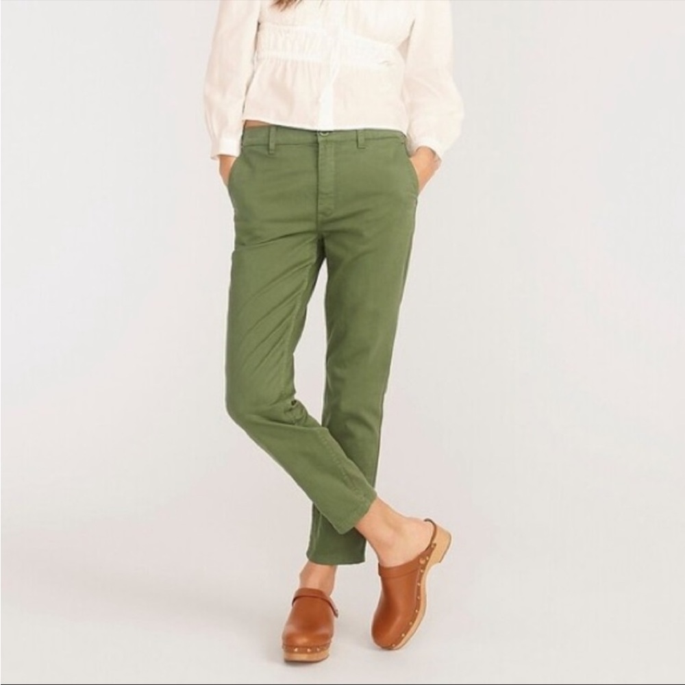 NWT JCrew Womens Vintage Straight Chinos